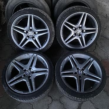 9 5j: Колеса в сборе 255 / 35 / R 19, Лето, Б/у, Комплект, Легковые, Литые, отверстий - 5 — 3