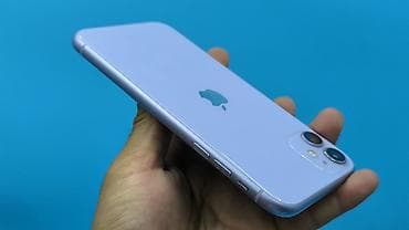 iphone replika: IPhone 11, Б/у, 128 ГБ, Синий, Защитное стекло, Чехол, 75 % — 3