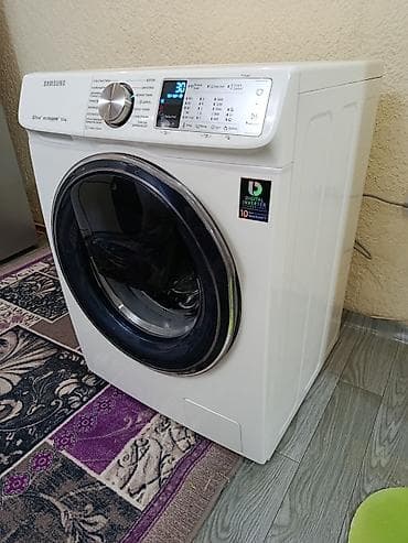 Техника и электроника: Стиральная машина Samsung QDrive ecobubble, загрузка 9 кг — 3