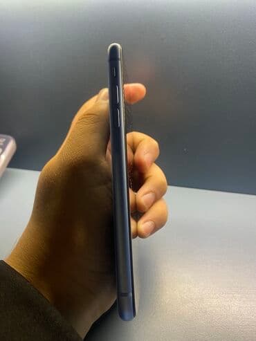 Компьютеры, ноутбуки и планшеты: IPhone Xr, Б/у, 64 ГБ, Синий, Чехол, 98 % — 4