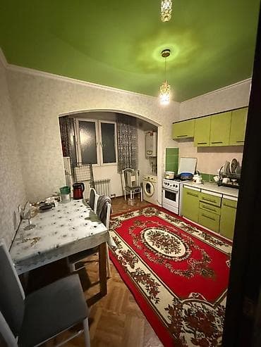 Недвижимость: 2 комнаты, 67 м², Сары-Челек ж/м 106 серия улучшенная, 6 этаж, Свежий ремонт — 1