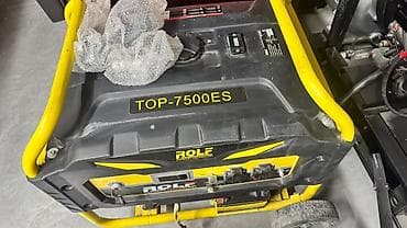 Генераторы: Бензиновая электростанция ROLF ELTECH TOP-7500ES - Тип: генератор 220 — 1
