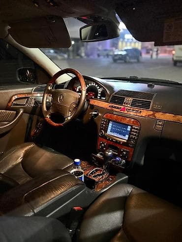 руль дерево мерс: Mercedes-Benz S-Class: 2003 г., 3.7 л, Автомат, Бензин, Седан — 4