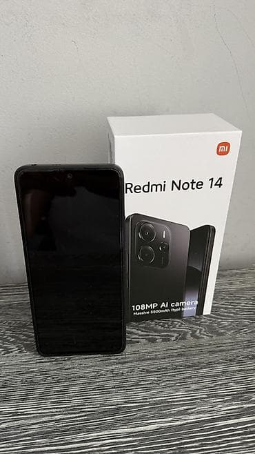 redmi note 2: Смартфон Xiaomi Redmi Note 14, 128 ГБ - Основная камера 108 МП с ИИ — 1