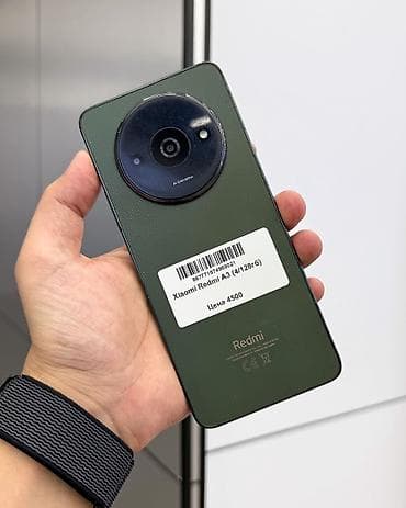 zero 30: Redmi, Redmi A3, Б/у, 128 ГБ, цвет - Зеленый, В рассрочку, 2 SIM — 1