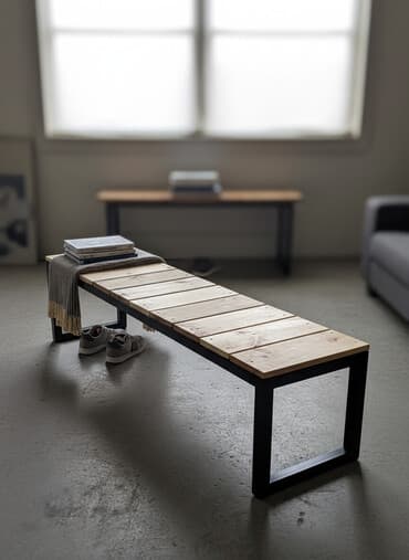 бак для мусора уличный: Банкетка, Без полок — 2