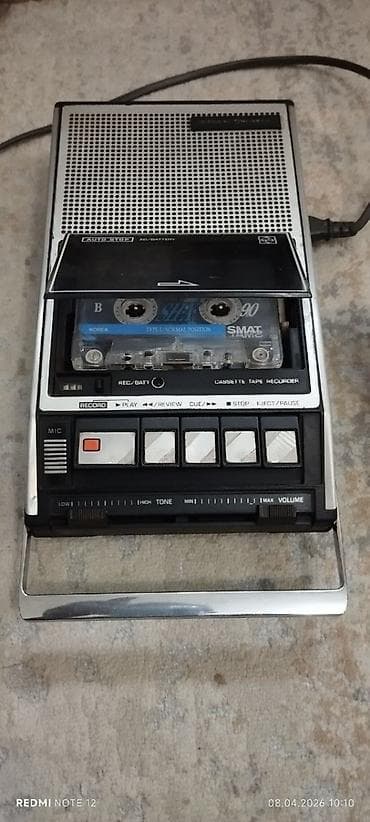 советский магнитофон: Кассетный магнитофон-проигрыватель стационарного типа + портативный — 3