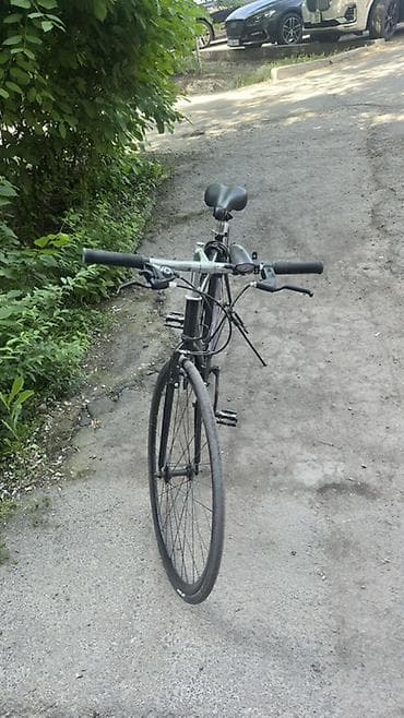 speedone frame: Городской велосипед с прямым рулём и колёсами 28" для быстрых поездок — 2