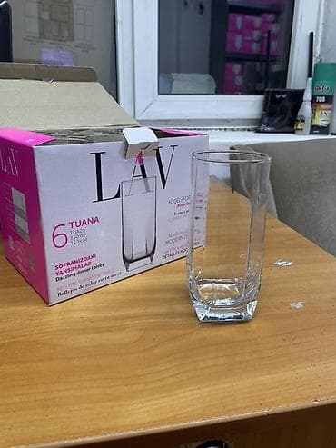 лимонады: Набор стаканов LAV TUANA - Количество: 6 штук в коробке - Серия — 2