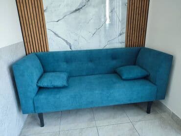 диван с подушками: Прямой диван, Двуместный — 1