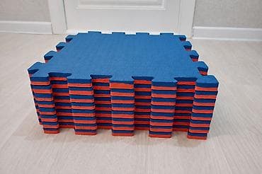 мягкий пол пазл 100х100: Б/у коврики-пазлы (будо-мат/татами) 8 шт, мягкое напольное покрытие at lalafo.kg — 1 мягкий пол пазл 100х100: Б/у коврики-пазлы (будо-мат/татами) 8 шт, мягкое напольное покрытие — 1