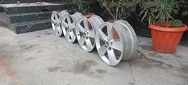 Литые Диски R 17 Volkswagen, Комплект, отверстий - 5, Б/у