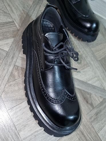 Оксфорды: Черные оксфорды,покупал в магазине step bright казахстанский — 3
