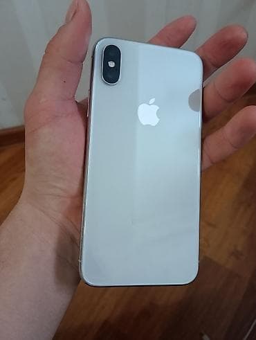 iphone x корпус: IPhone X, Серебристый — 2