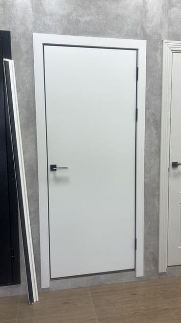 доски магнитно маркерная для письма маркером: Межкомнатная дверь белого цвета с минималистичным дизайном. Полотно — 2