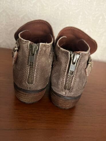 кроксы крокс crocs: Ботинки натуральная замша. Новые. Размер 37 — 3