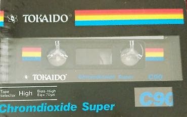 kzzi k75: Аудиокассета TOKAIDO Chromdioxide Super C90 (2×45) - Тип ленты: High — 1
