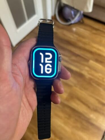 apple watch series 7 копия: Продаю смарт‑часы (реплика) в корпусе формата Apple Ultra с крупным — 1