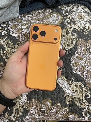 IPhone 17 Pro Max, Б/у, 256 ГБ, Защитное стекло, Чехол, Кабель, 100 % — 2