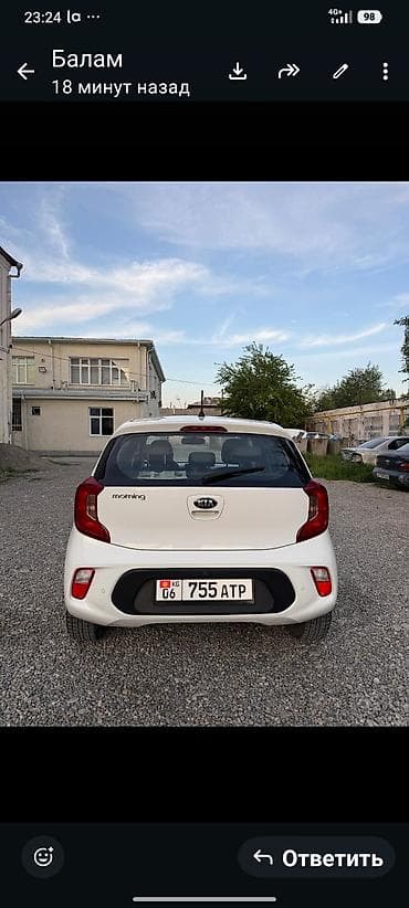 киа к3 2020: Kia Morning: 2019 г., 0.1 л, Вариатор, Газ, Хэтчбэк — 4