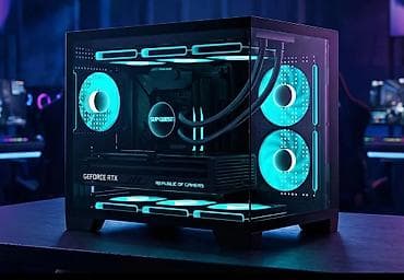 amazon fire: Корпус ПК, Новый, Micro-ATX, цвет - Черный — 1