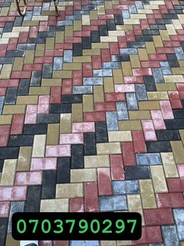 искусственный газон для детской площадки: Брусчатка кирпич, Дорожная, Бетонная, Прессованная, Новый, Укладка, Гарантия, Бесплатный выезд — 7