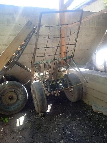 Үй жана бакча: Бакча жана курулуш дөңгөлөк жана араба, Болот, Эки дөңгөлөктүү, Колдонулган, Чекене — 2