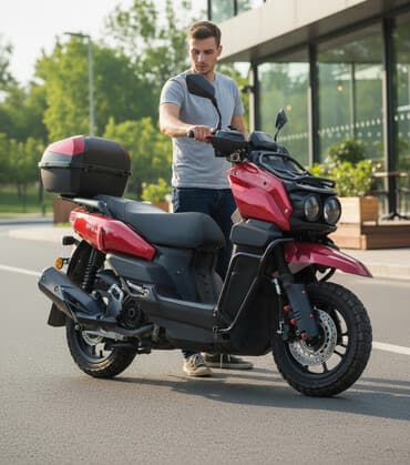 купить глушитель для мотоцикла: Тип скутера 150 куб. см, Бензин, Б/у — 1