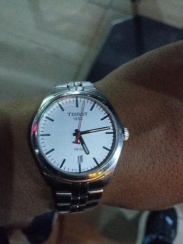 капитан часы: Классические часы часы, Tissot, Титан, Швейцария, Водонепроницаемые, Оригинал, Унисекс, Б/у — 1