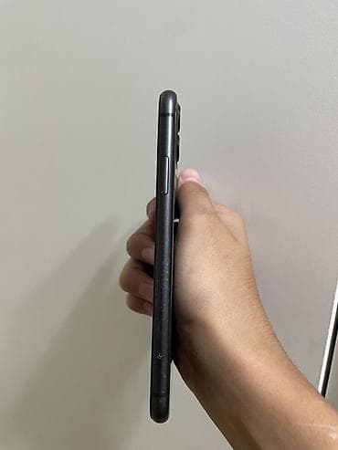 Техника жана электроника: IPhone 11, Колдонулган, 128 ГБ, Кара, Каптама, 77 % — 2