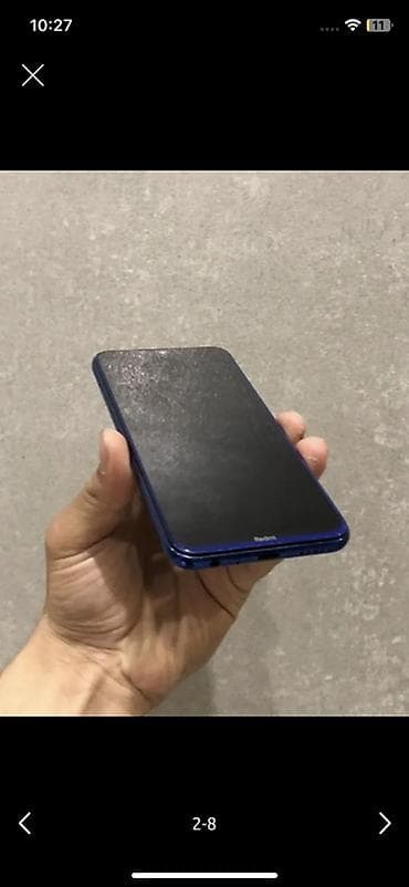 hdd 2000gb: Redmi, Redmi Note 8, Б/у, 64 ГБ, цвет - Синий, 2 SIM — 2