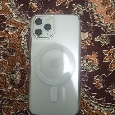 iphone pro max: IPhone 11 Pro, Б/у, 512 ГБ, Белый, Чехол, 78 % — 1