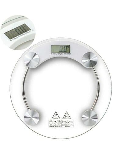 батарейки для весов: Напольные весы Электронные, Стекло, 180 кг — 1