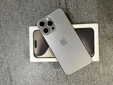 dyson styler: IPhone 15 Pro Max, 256 ГБ, Natural Titanium, Коробка, 86 % — 1