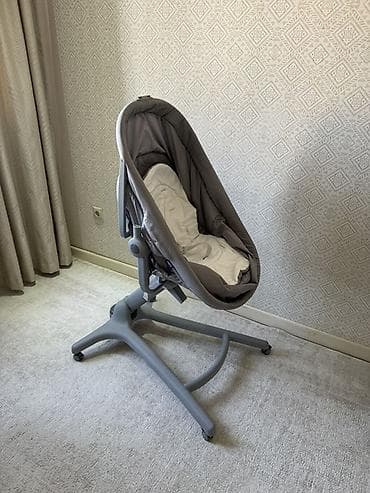 кресла качели: Детский шезлонг-качалка на высокой стойке - Комфортное глубокое — 2