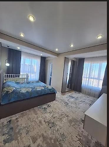610: 3 комнаты, 77 м², Ак-Орго ж/м 6 этаж, Евроремонт — 2