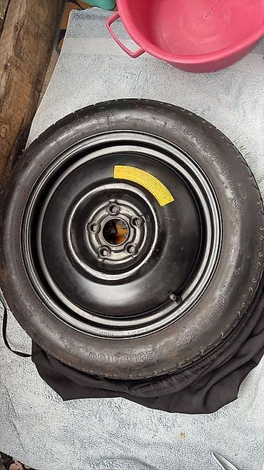 запаска гольф: Колеса в сборе 145 / R 16, Запаска, Легковые, Железные, отверстий - 5 — 2