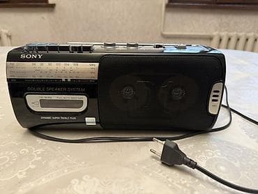 e96a hoco: Портативный радиокассетник Sony CFM-D1 Mk2 - Встроенное радио с — 1