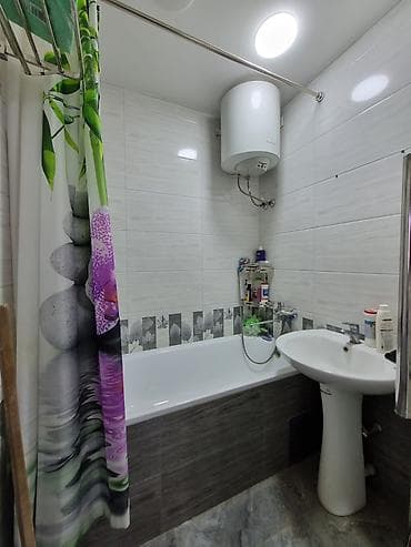 Недвижимость: 2 комнаты, 48 м², Пишпек 105 серия, 1 этаж, Требуется ремонт — 1
