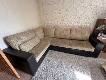 мягкий кухонный уголок: Угловой диван в современном стиле - Конфигурация: левосторонний угол — 2