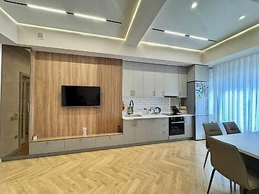 старый талчоктон квартира керек: 2 комнаты, 80 м², Элитка, 2 этаж, Евроремонт — 2