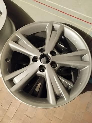 et35: Литые Диски R 18 Lexus, Комплект, отверстий - 5, Б/у — 2