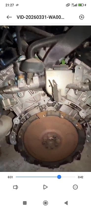 Автозапчасти: Подушка мотора Infiniti Б/у, Оригинал, Япония — 2