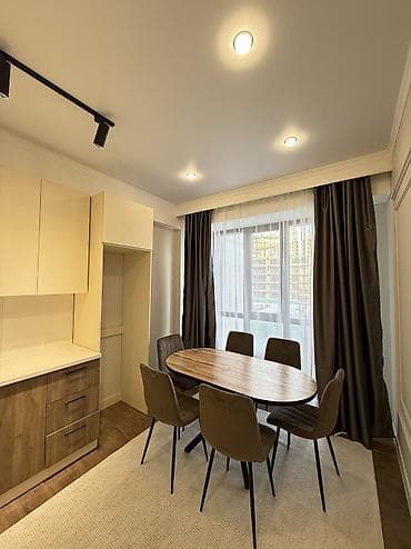 квартира пригародный: 2 комнаты, 55 м², Элитка, 7 этаж, Дизайнерский ремонт — 2