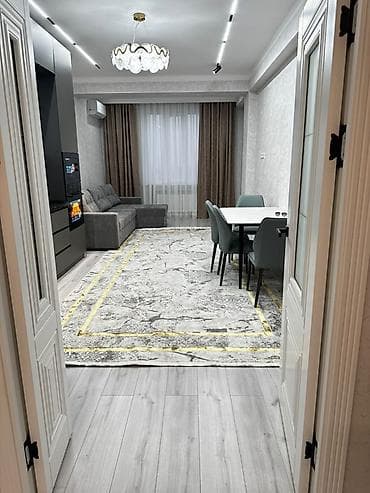 квартира район аламедин 1: 2 бөлмө, Чогуу жашоо менен, Толугу менен эмереги бар — 1