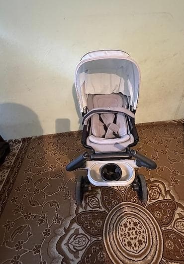 коляска nuna: Детская прогулочная коляска Stokke Xplory, ярко‑красная. Особенности — 4