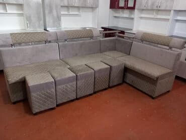 кухни уголок бу: Ашкана үчүн жумшак бурчек, Жаңы, Башка материал — 6