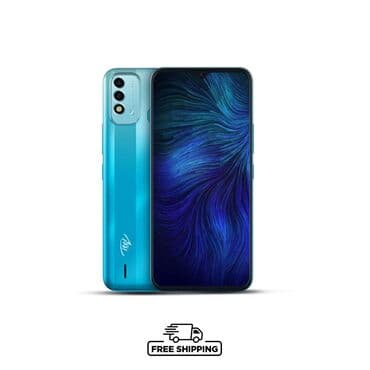 Смартфон Itel (серия Vision) в бирюзовом цвете. Основные особенности