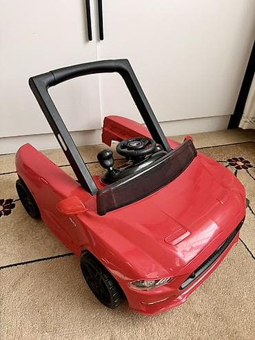 ходунок: Ходунок-трансформер Ford Mustang - 4-в-1: ходунки с базой, толокар — 3