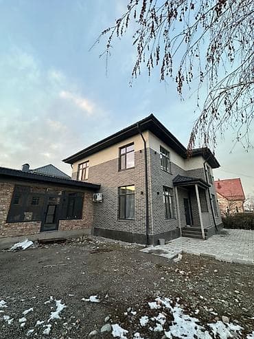 Продается новый 2-х этажный дом в ж/м Кок-Джар Участок: 4 сотки